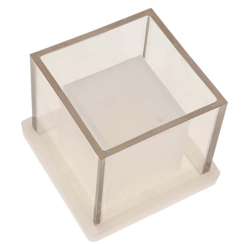 Hollow Square Tealight Mold Pl - Candle Supplies Luxury avis et prix