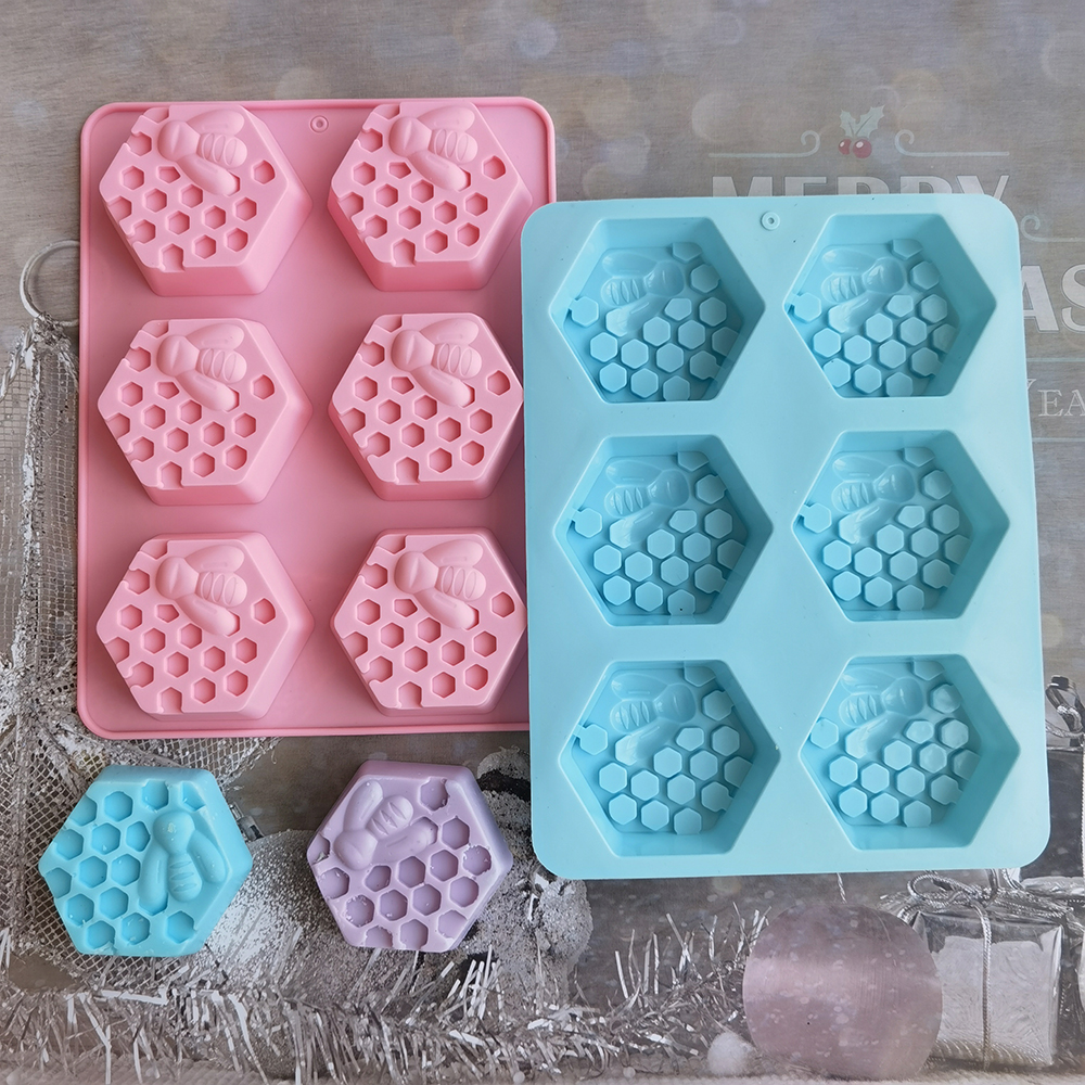Silicone Hexagonal Bee Soap Mo - Candle Supplies Wholesale avis et prix