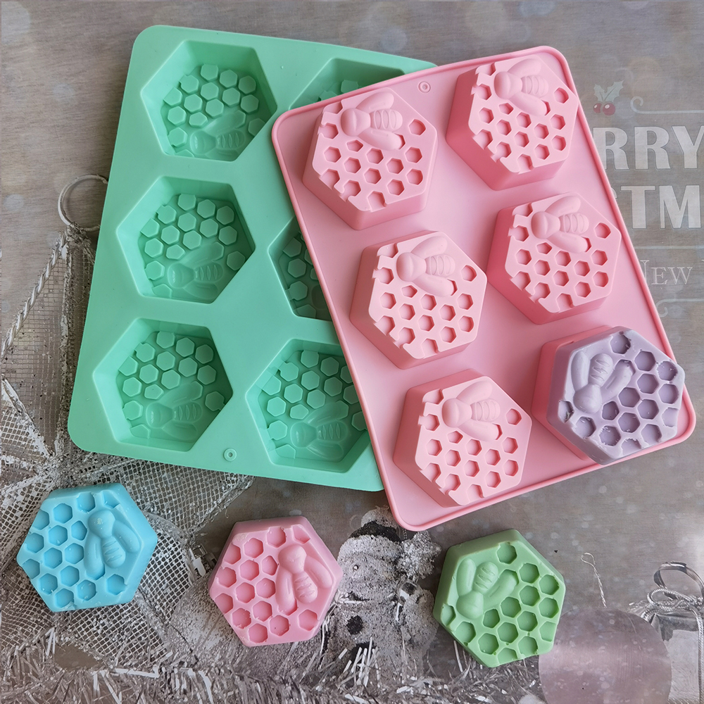 Silicone Hexagonal Bee Soap Mo - Candle Supplies Wholesale avis et prix