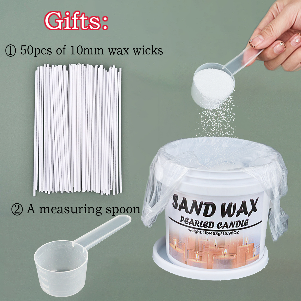 Upgraded Barrels 1Lb/453g Sand - Candle Supplies Wholesale avis et prix