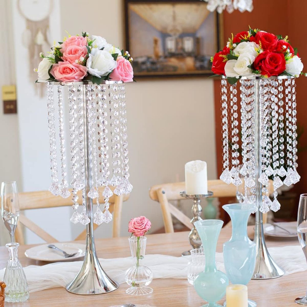 2/10pcs Luxury Crystal Flower  - Candle Supplies Luxury avis et prix