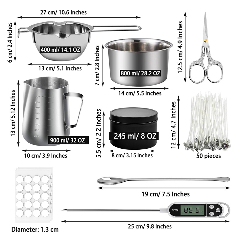 Glintmos DIY Candle Making Kit - Candle Supplies Wholesale avis et prix