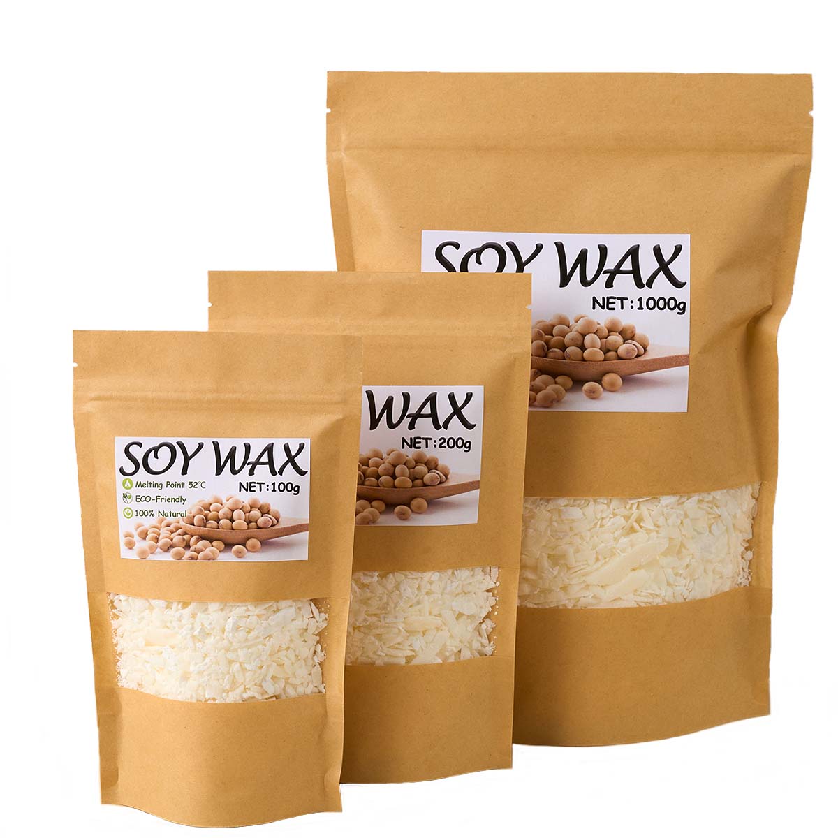 1 Pounds Pure White Soy Wax Fo - Candle Supplies Wholesale avis et prix