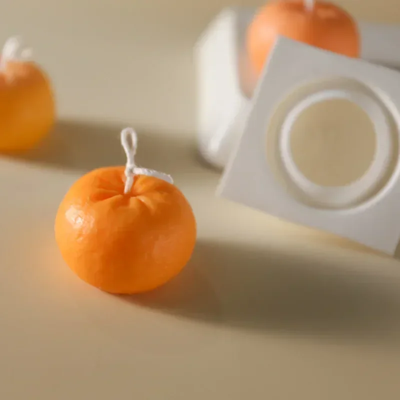 Creative Orange Shape Candle S - Candle Supplies Wholesale avis et prix