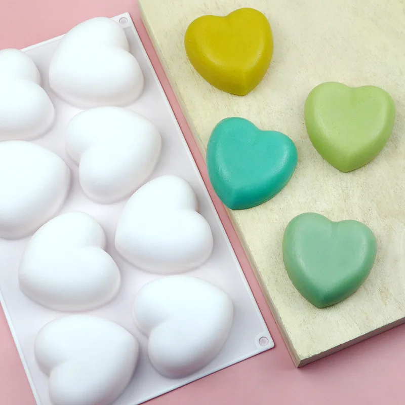 Love Heart Silicone Soap Mold  - Candle Supplies Wholesale avis et prix