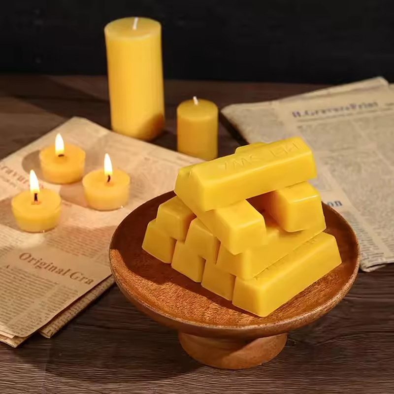4/8pcs Pure Beeswax Blocks, Hi - Candle Supplies Wholesale avis et prix