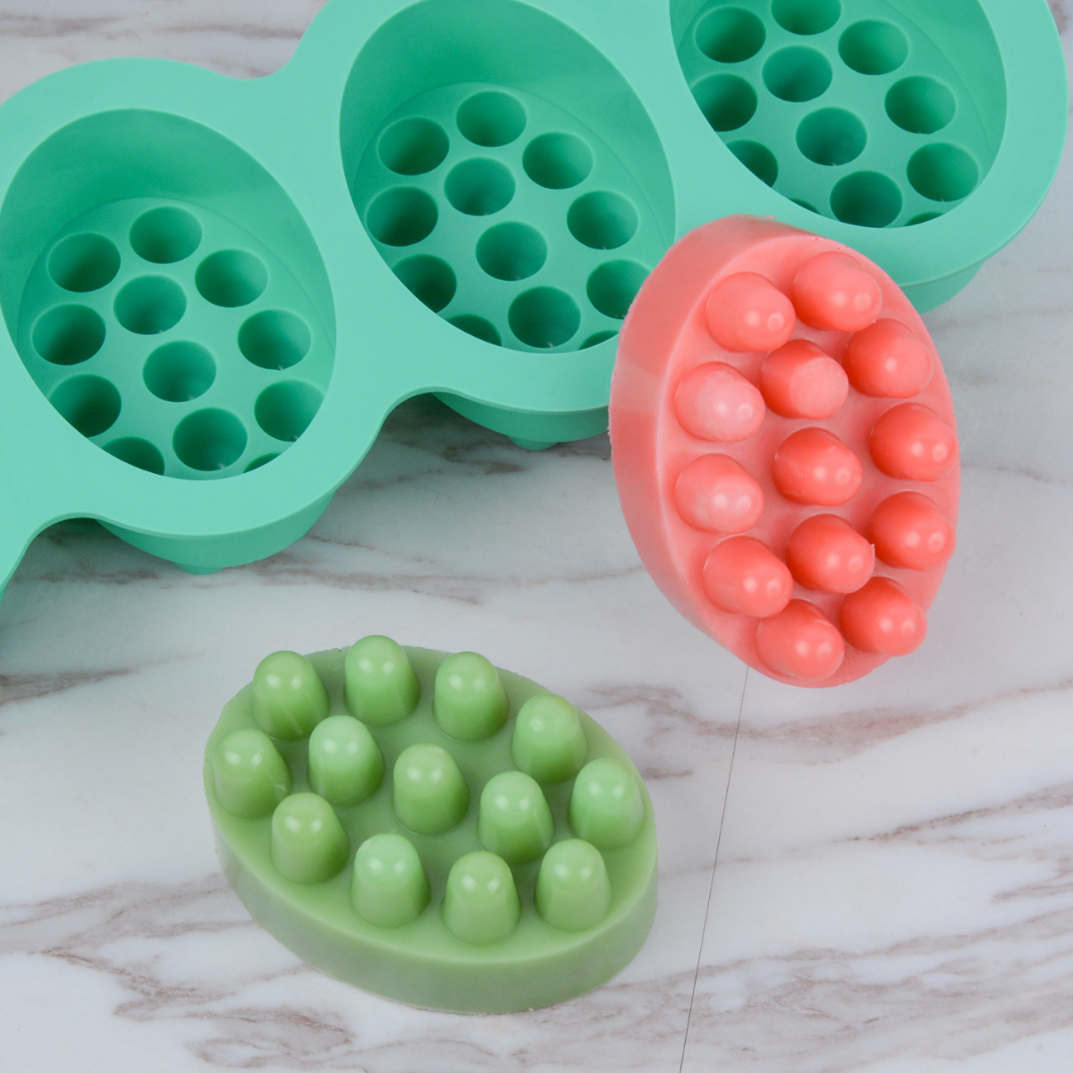 4 Hole Oval Massage Soap Silic - Candle Supplies Wholesale avis et prix