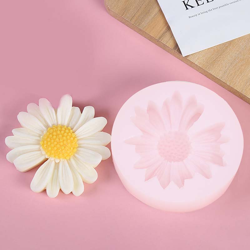 DIY Candle Silicone Mold Daisy - Candle Supplies Wholesale avis et prix
