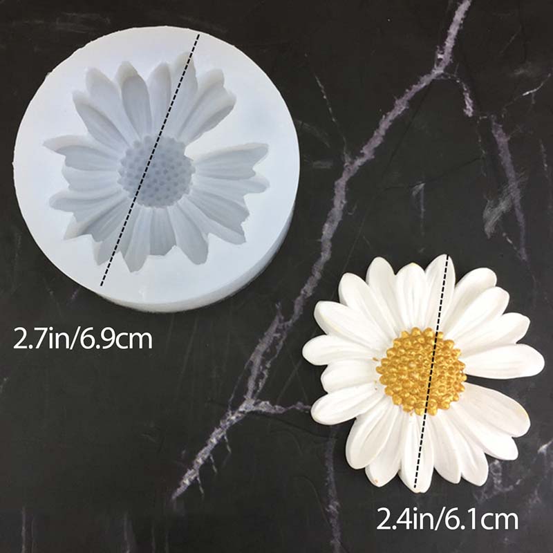 DIY Candle Silicone Mold Daisy - Candle Supplies Wholesale avis et prix