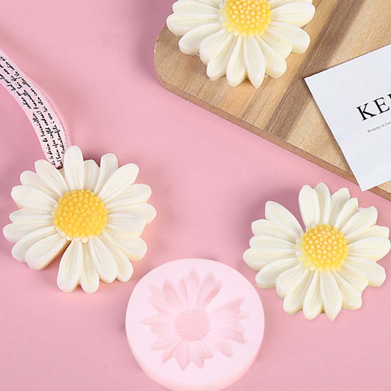 DIY Candle Silicone Mold Daisy - Candle Supplies Wholesale avis et prix