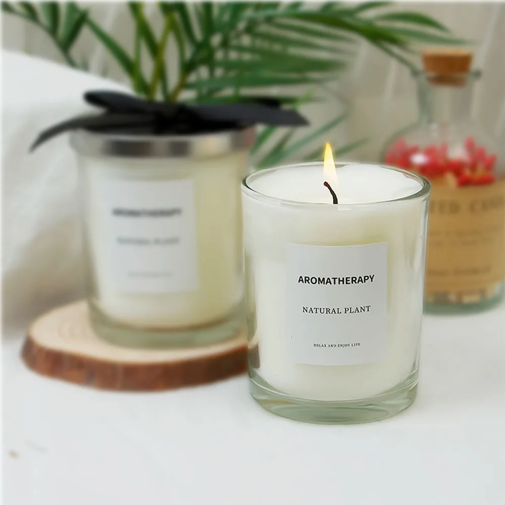 Luxury Glass Candle Jar Black  - Candle Supplies Luxury avis et prix